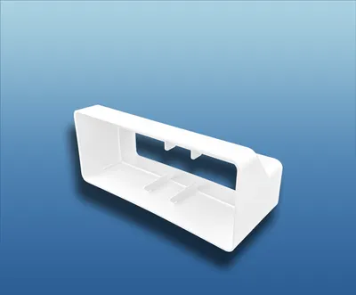 Produktbild von Reduzierung flach : 150 (220x90) auf 125 (220x55) System: 150 (220x90) auf 125 (220x55)