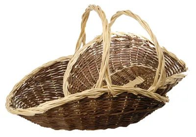 Immagine prodotto di Set 2 Cesti in Vimini con Manico H 53 cm