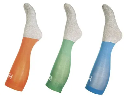 Produktbild von HKM Reitsocken-578011940058 Reitsocken blau/grün/orange 35/37