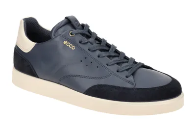 Produktbild von Ecco STREET LITE Herrenschuhe - sportliche Halbschuhe - Schnürschuhe blau NEU