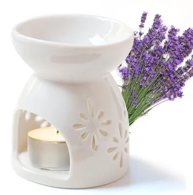 Imagen del producto de Lámpara de cerámica para ambientar y difusor de aromas