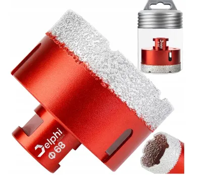 Produktbild von Delphi Diamant-Lochsäge für Granitfliesen, M14-Gewinde, 68 mm