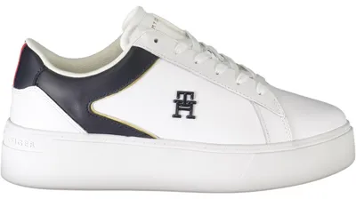 Produktbild von Moderner Damen-Sportschuh in Weiß mit Kontrast und Logosprint