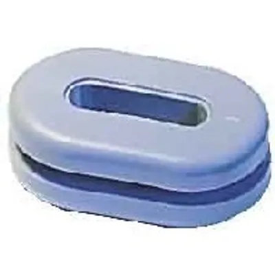 Obrázek produktu pro Hellermann Tyton 633-01010, Průchodka, Polyvinylchlorid (PVC), Černá, Matný, 1,3 cm, 2,55 cm