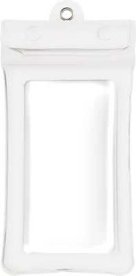 Image de Étui étanche universel pour smartphone avec dragonne Blanc