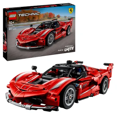 Obrázek produktu pro LEGO Technic Ferrari FXX K, Sada na stavění, 10 rok/roky, Plast, 897 kusů, 1,14 kg