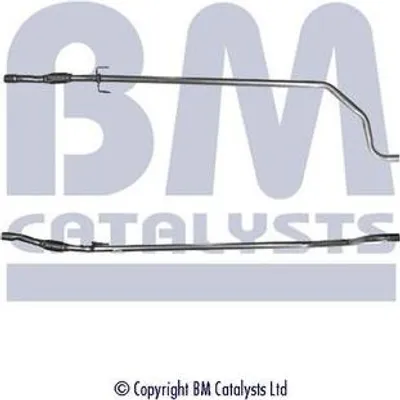 Produktbild von BM CATALYSTS Abgasrohr Auspuffrohr für OPEL Corsa D Schrägheck (S07) BM50162