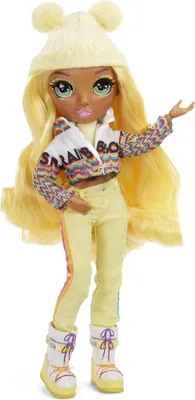 Produktbild von Rainbow High Winter Break Fashion Doll- Sunny Madison (Yellow), Modepuppe, Weiblich, 6 Jahr(e), Mädchen, Mehrfarbig