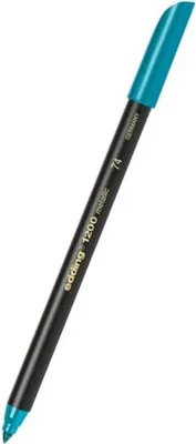 Produktbild von Edding 4-1200074, Fein, 1 Farben, Grün, Rundspitze, 1 mm, 1 mm