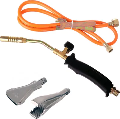 Produktbild von Kurze Lötpistole 30cm 3 Düsen + 1,5m Schlauch