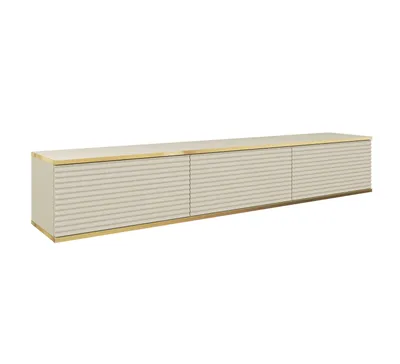 Produktbild von AX LIVING Wohnzimmer Lowboard Orkis MDF 175 cm Modern in Beige