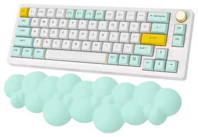 Productafbeelding van Ergonomische Polssteun voor Gaming Toetsenborden, PolyurethanGeheugenfoam