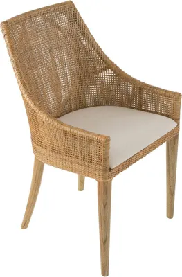 Zdjęcie produktu dla Krzesło rattanowe wys. 88 cm - JULIE