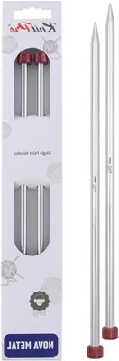 Productafbeelding van Breipennen Enkele Punt - Naalden Set - Mooie Truien Breien - Optimaal Scherpe Tips - 30 cm x 7 mm