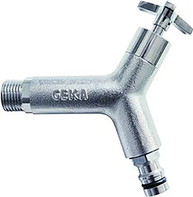 Produktbild von GEKA plus-Design-Wasserhahn ; MS Ni mit Stecker