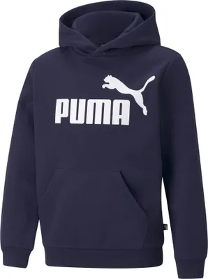 Produktbild von Puma Essentials Big Logo Fl Sweatshirt Blau 5-6 Years Junge Blau 5-6 Years