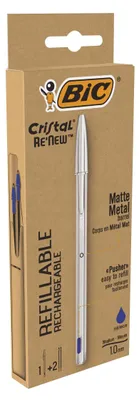Produktbild von BIC Kugelschreiber Cristal RE'NEW blau