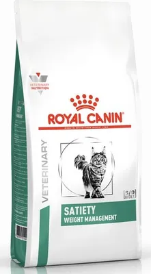 A bag of Royal Canin cat food.
