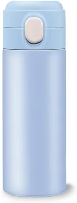 Imagen del producto de Botella térmica de acero inoxidable, con aislamiento al vacío, de 320 ml, para bebidas calientes y frías