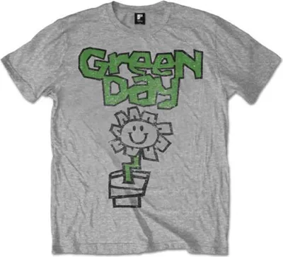 Produktbild von Green Day Shirt M Flower Pot