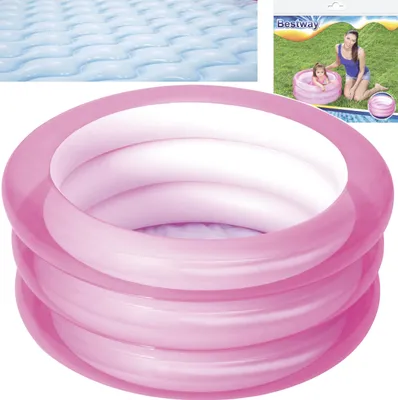 Produktbild von Bestway 51033, Blau, Pink, Vinyl, 2 Jahr(e), Einfarbig, 43 l, 70 cm