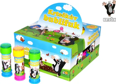 Produktbild von Seifenblasenbläser Krtek 50 ml