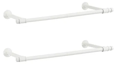 Produktbild von Kleiderstangen aus Stahl - Kleiderständer - max. 60 kg – 30 x 84 x 7 cm