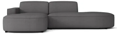 Produktbild von Selsey Sallmo - Ecksofa L-Form, 3-Sitzer, links, Dunkelgrau, 276 cm