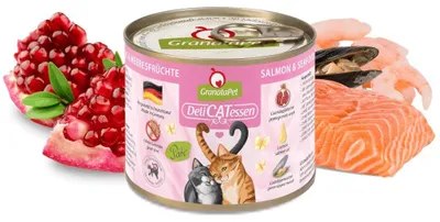 Produktbild von GranataPet 197984, Adult, jede Rasse, Fisch, Lachs, Meeresfrüchte, 200 g, Getreidefrei