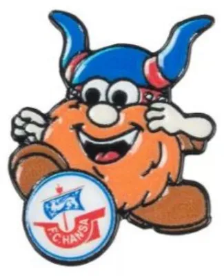 Produktbild von F.C. Hansa Rostock Pin "Hansa-Wikinger"
