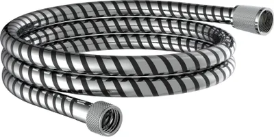 Produktbild von HOGAFLEX K-1 Brauseschlauch 150 cm, Kunststoff, Schwarz/Chrom