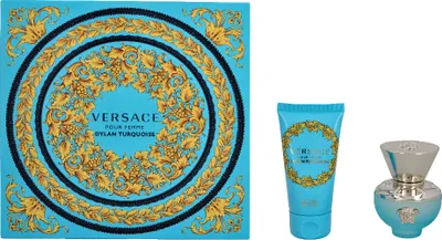 Produktbild von Edt Spray 30ml/Body Gel 50ml Versace Dylan Turquoise Giftset
