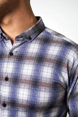 Produktbild von DESOTO Modern BD 1/1 162 blue brown check Größe L