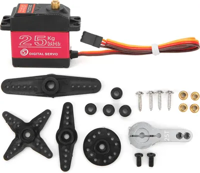 Obrázek produktu pro DS3225MG 25KG RC vodotěsné digitální servo s vysokým točivým momentem pro 1/8 1/10 1/12 auto