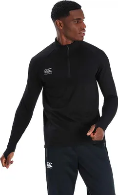 Produktbild von Canterbury Seamless Halbreißverschluss-langarm-t-shirt Schwarz XS-S Mann Schwarz XS-S