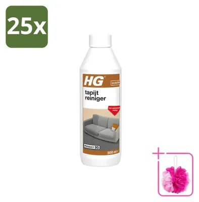 Produktbild von 25 x HG Tapijtreiniger mit schmutzabweisender Wirkung - 500 ml - Sparpackung - 25 Stücke