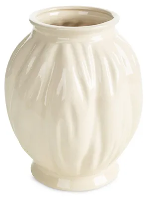 Zdjęcie produktu dla Wazon ceramiczny ANGELA 20x26 cm kremowy