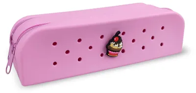Image de Gifty - Trousse Double Silicone Rose