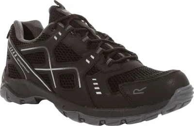 Produktbild von Regatta - Pánska turistická obuv "Vendeavour", nepremokavá RG8564 (46 EU) (Black/Granite grey)