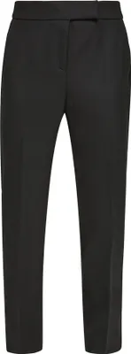 Produktbild von s.Oliver 01.899.76.X061.9999.38, Weiblich, Erwachsener, Schwarz, Kleidungsknopf, Reißverschluss, Outer fabric: 47% polyester, 47% viscose, 6% Elasthane; Waistband: 100% acetate, Nur Sauerstoffbleiche erlaubt