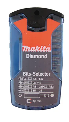 Produktbild von Makita P-38750, Pentalobe, Phillips, Pozidriv, Torx, 2xPH2 PZ1 2xPZ2 PZ3 T15 T25 4.5 mm, 6.5 mm