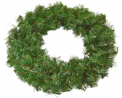 Produktbild von Riffelmacher Künstlicher Tannenkranz 19010 | Ø 30cm | Türkranz Adventskranz zum Schmücken