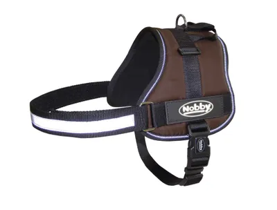 Produktbild von Nobby Geschirr Seguro braun, Bauchumfang: 82-110 cm