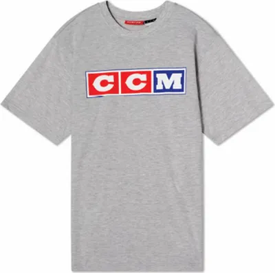 Produktbild von CCM T-Shirt Heritage Block Sr Athletic , Größe:L, Farbe:grau