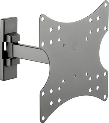 Produktbild von Techly ICA-LCD 2901E, 58,4 cm (23"), 106,7 cm (42"), 75 x 75 mm, 200 x 200 mm, -10 - 3°, Schwarz