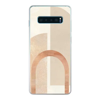 Produktbild von MuchoWow® Handyhülle Schutzhülle Hülle für Samsung Galaxy S10 Lite Marmor - Muster - Rosa Silikon Softcase Handy Hülle - Schutz