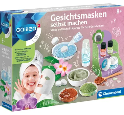 Produktbild von Clementoni Galileo Gesichtsmasken selbst machen