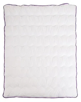 Zdjęcie produktu dla Koc pikowany całoroczny BELLA LAVENDER 140x200 cm, biały