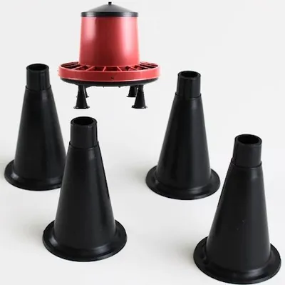 Productafbeelding van Pootjes voor 4, 8 & 18KG Voersilo