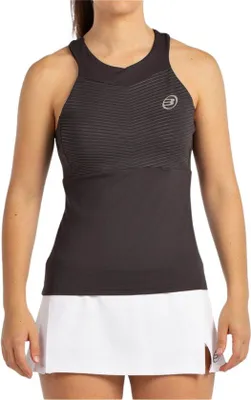 Immagine prodotto di Maglietta da padel da donna BULLPADEL Erare, colore nero, taglia L